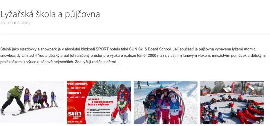 Sport Apartman Dm Dolni Morava Luaran gambar