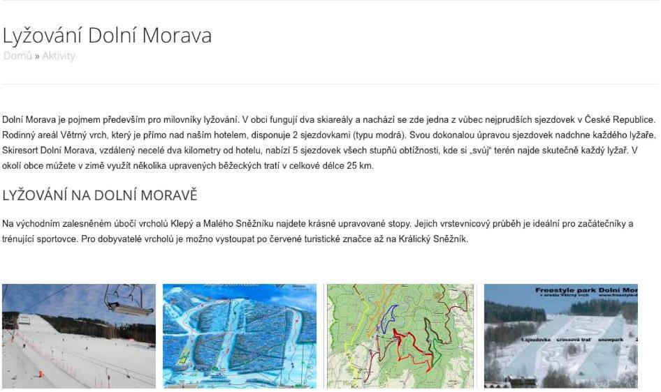 Sport Apartman Dm Dolni Morava Luaran gambar